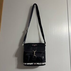 Polo Sport by Ralph Lauren Navy Blue Messenger Bag